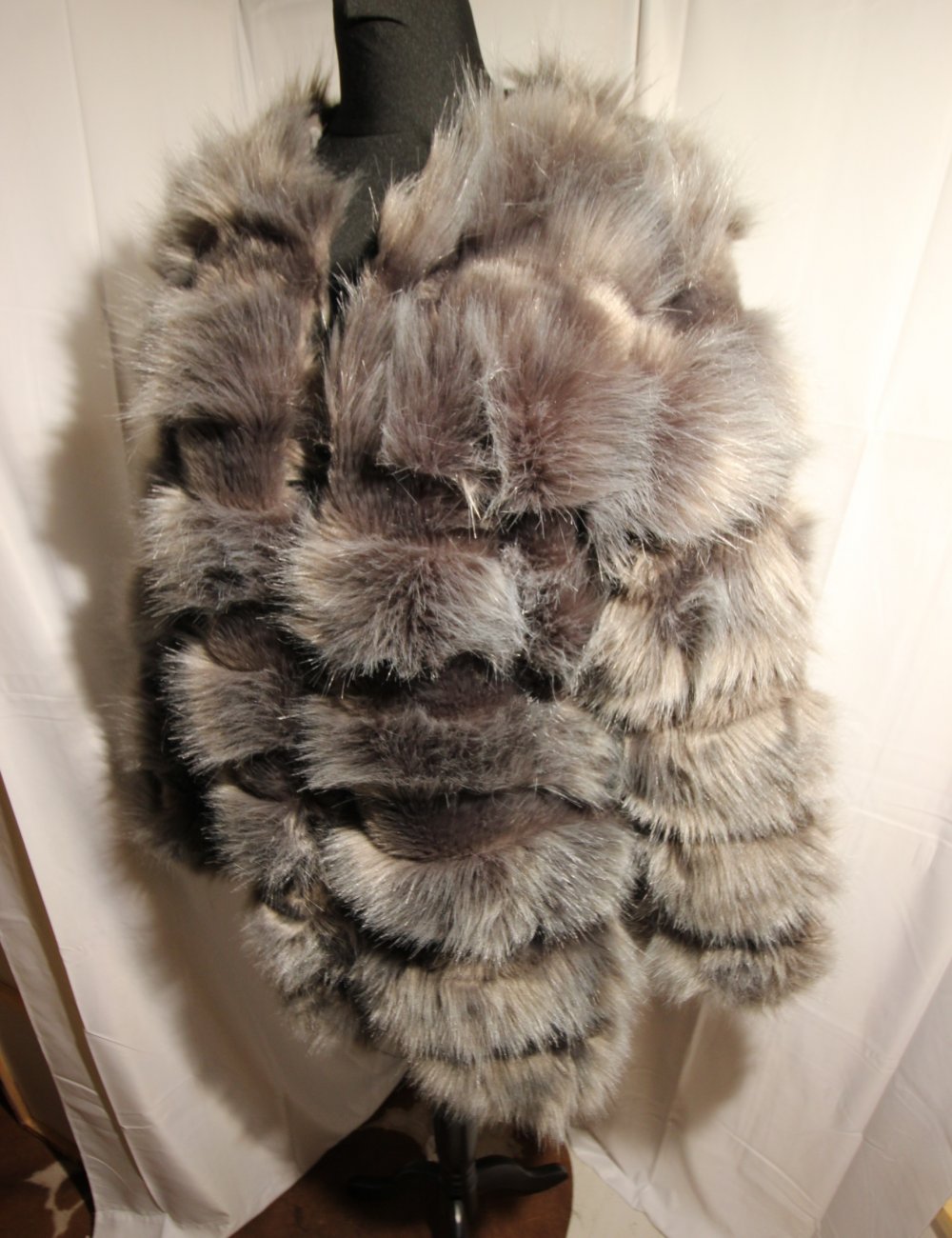 Vera & Lucy Winterjacke Teddy Kunstfell Kunstpelz Fake Fur Herbst