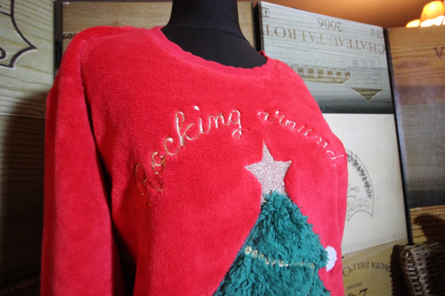 Weihnachtspullover Weihnachtspulli Tanne xmas Herbst Winter Blogger
