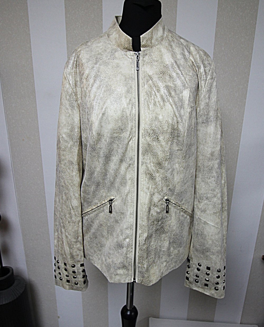 Bonprix selection Premium Jacke Nieten Snake schlange chic