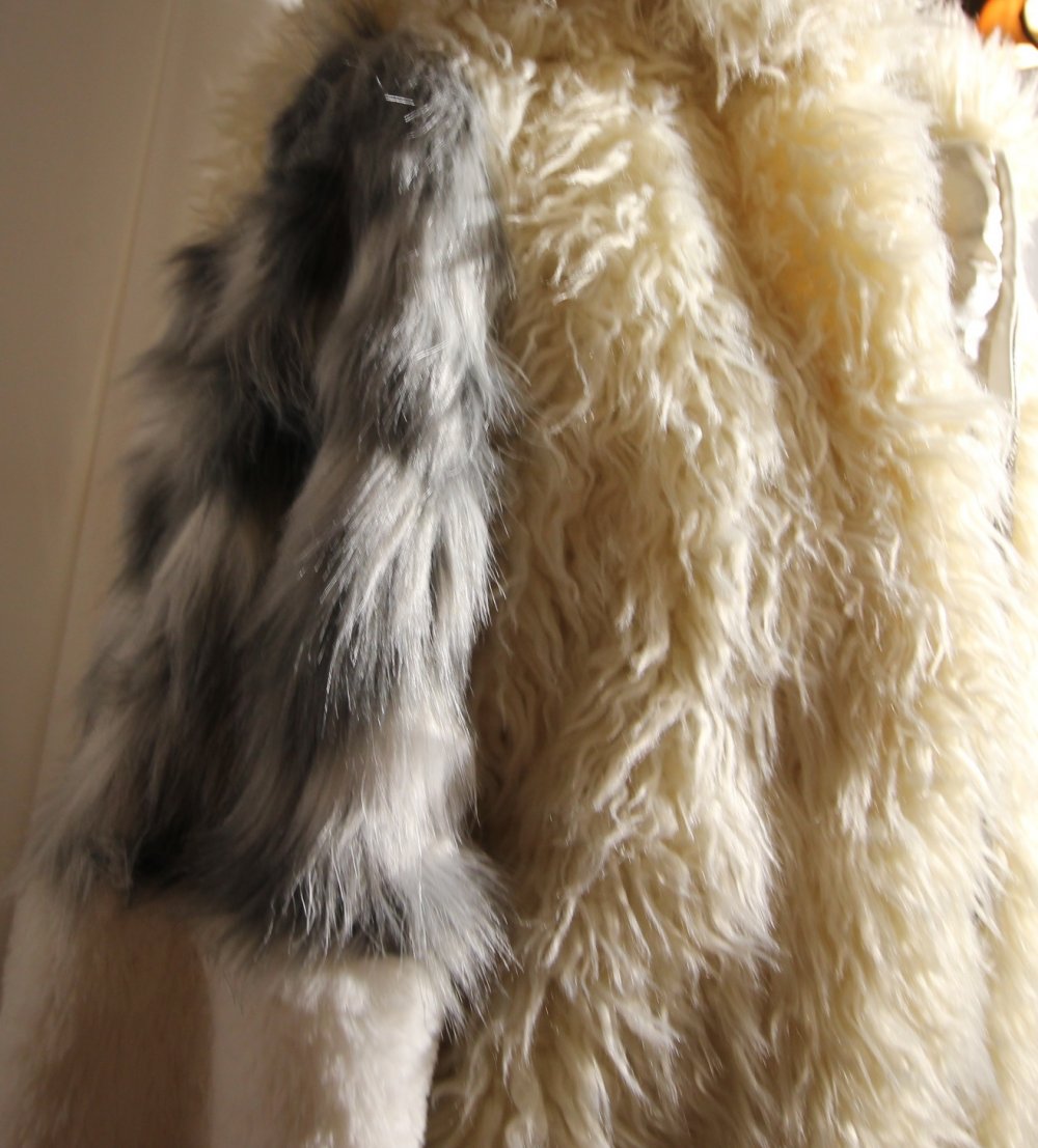 Nly Trend Jacke Kunstfell Teddy Kunstpelz Herbst Winter Fluffy