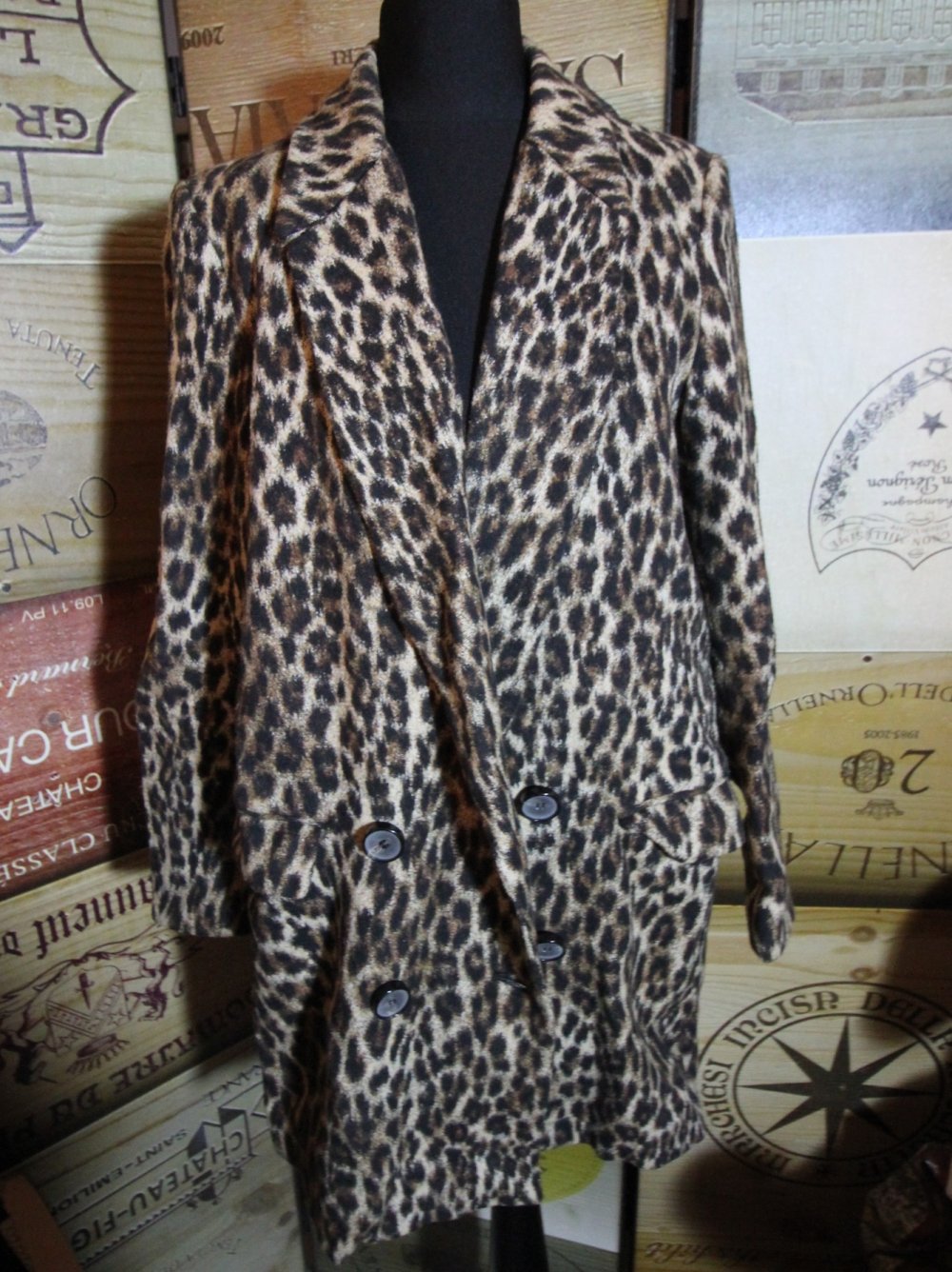 Zara Mantel Jacke Leopard Animal Herbst chic elegant Blogger