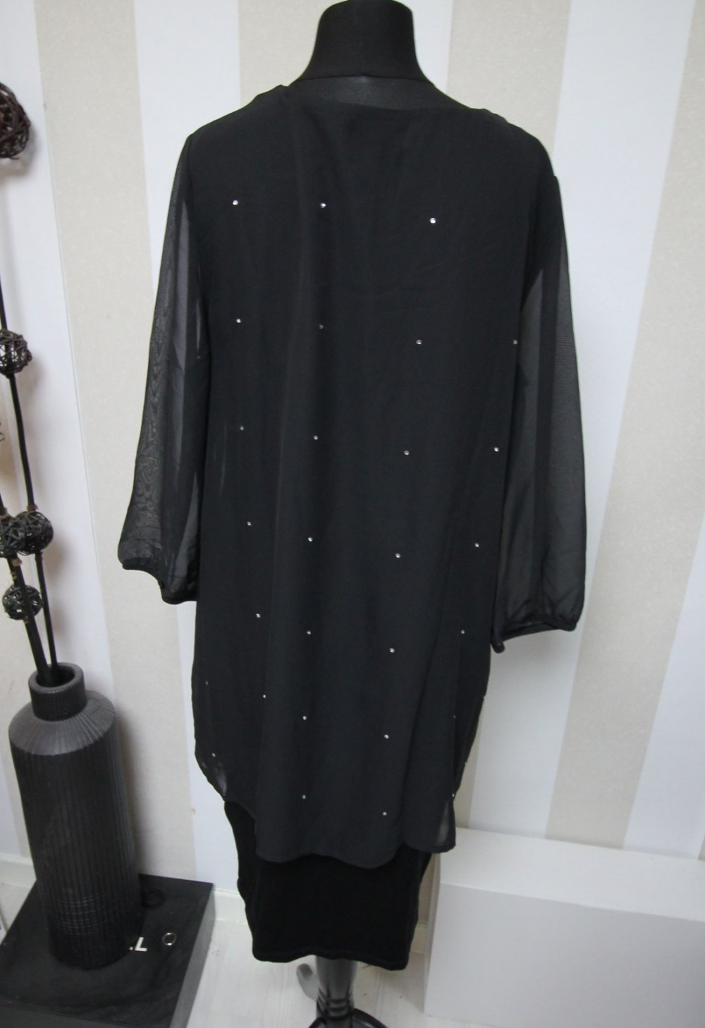 Kleid Party Cocktailkleid Abendkleid Strass Nieten silvester abiball
