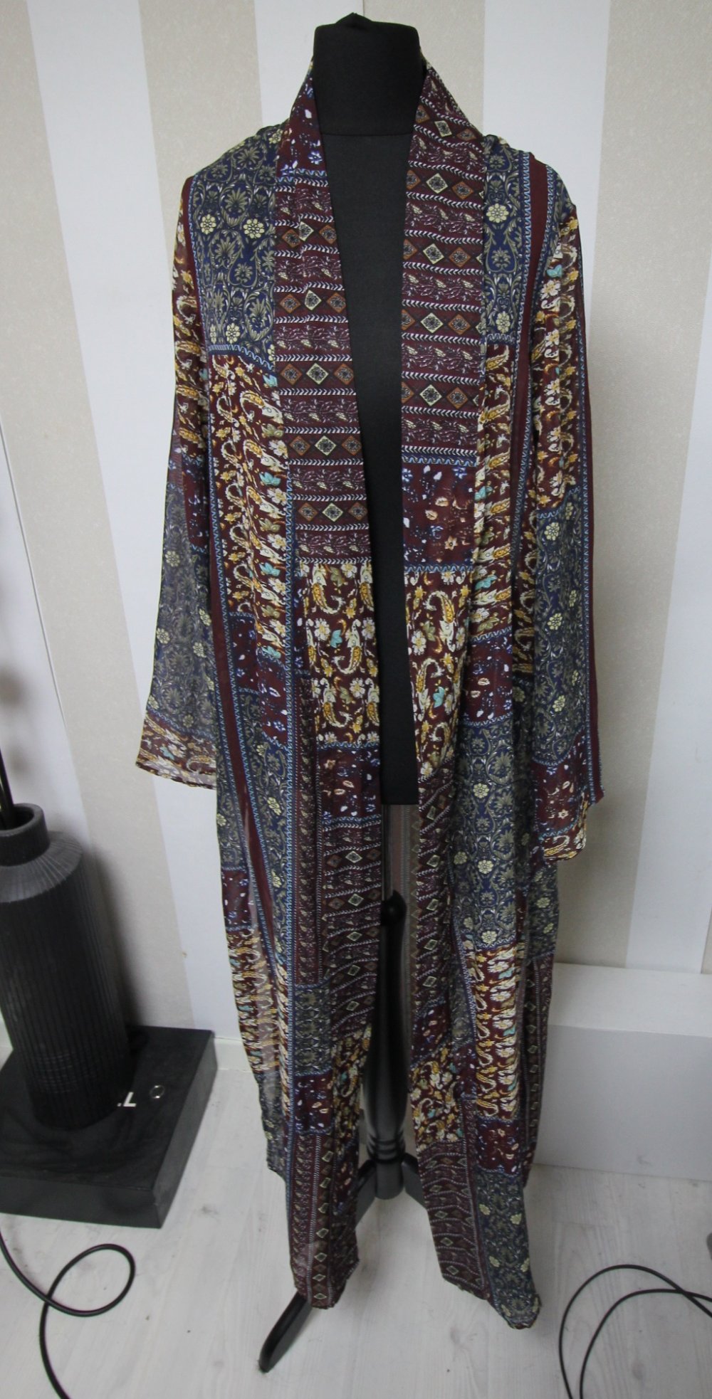 Boohoo Kimono Mantel Jacke Sommer Strand Beach