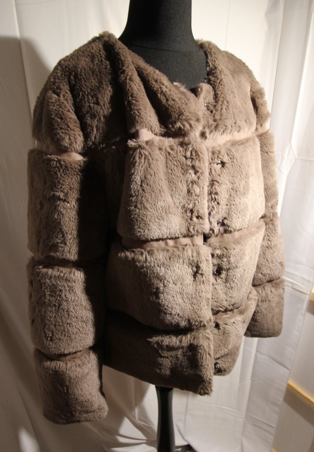 Freequent Teddy Jacke kuschelig weich fluffy Herbst Winter Kunstpelz Fake Fur