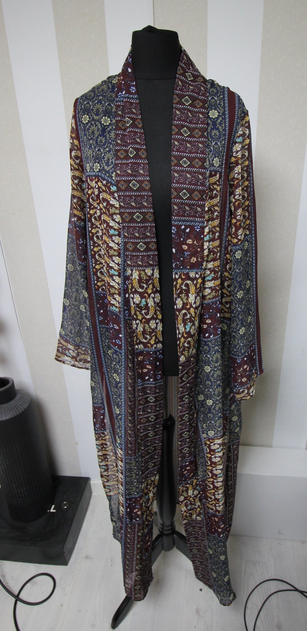 Boohoo Kimono Mantel Jacke Sommer Strand Beach
