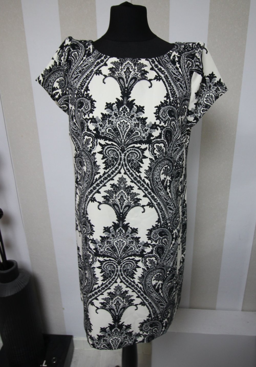 Zara Kleid Party Cocktailkleid Abendkleid Muster mix