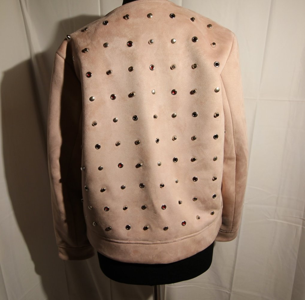 Zara Jacke Biker Nieten Studs Statement