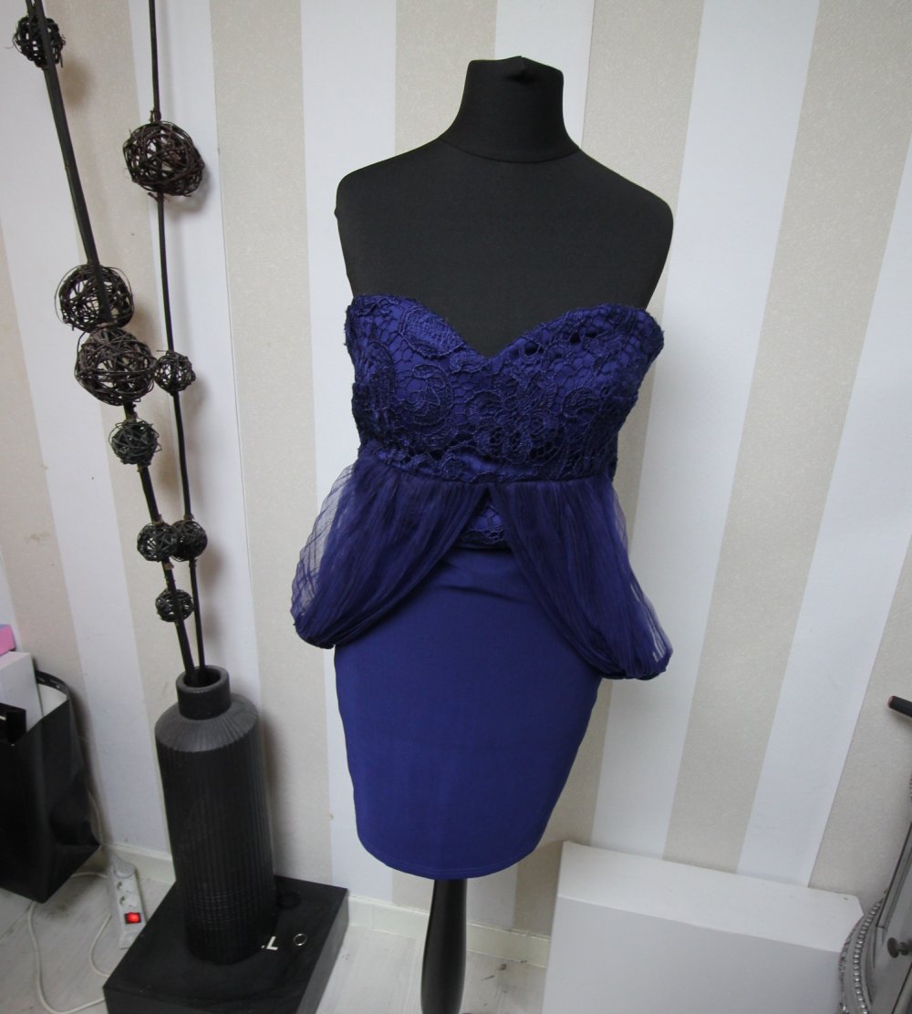 Model Behaviour Kleid Abendkleid Bandeau Cocktailkleid Party silvester abiball