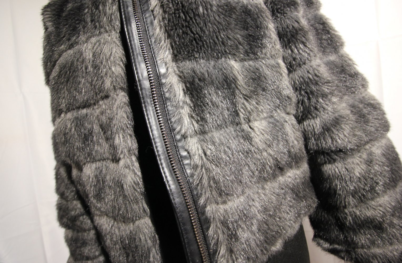 Ann Taylor Kunstpelz Jacke Teddy Fake Fur Kunstfell Herbst Winter