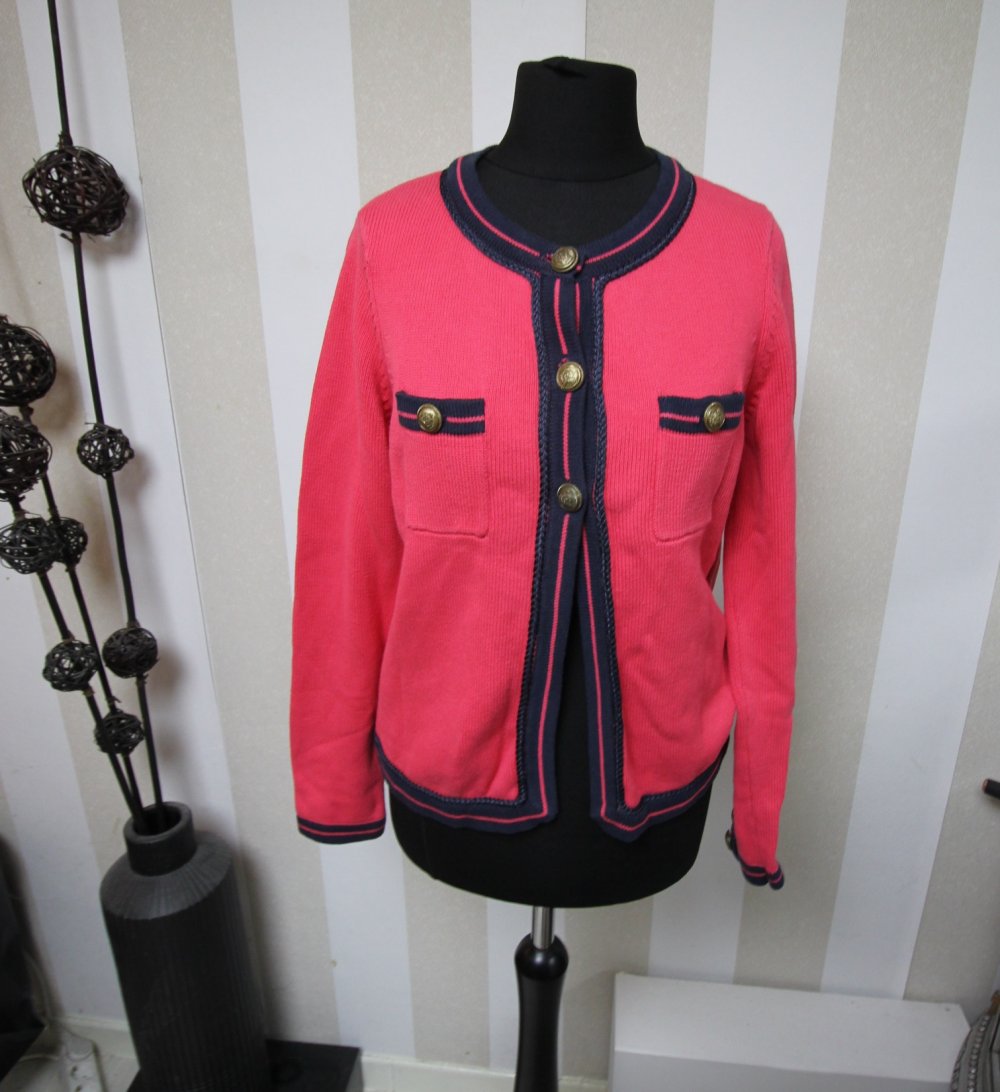 Panos Emporio Strickjacke Designer Jacke chic Vintage