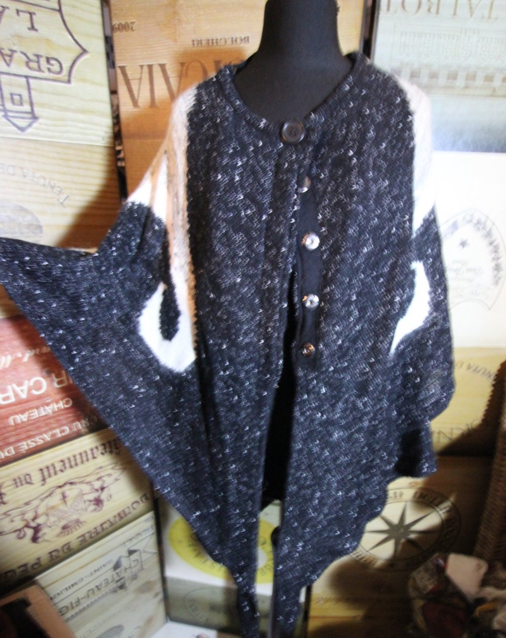 Object Strickjacke Jacke Longjacke Herbst Winter
