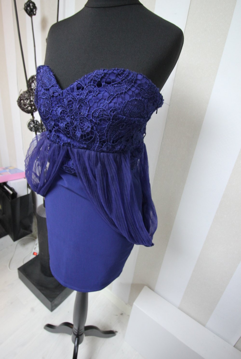 Model Behaviour Kleid Abendkleid Bandeau Cocktailkleid Party silvester abiball