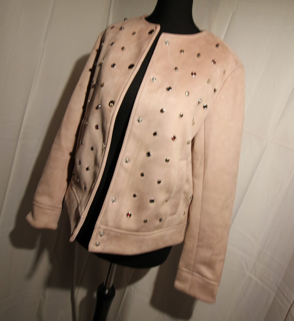 Zara Jacke Biker Nieten Studs Statement