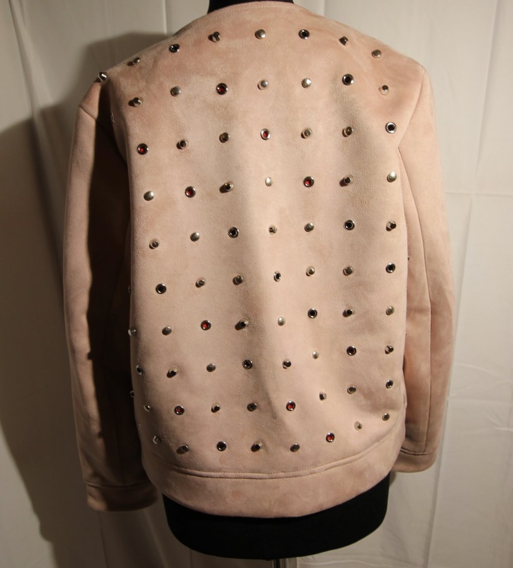 Zara Jacke Biker Nieten Studs Statement