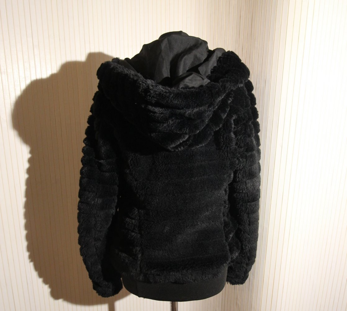 Vila Teddy Jacke Herbst Winter Kunstpelz Kunstfell Fluffy Flauschig