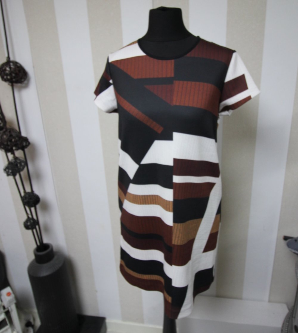 Zara Tunika Kleid Longshirt bunt