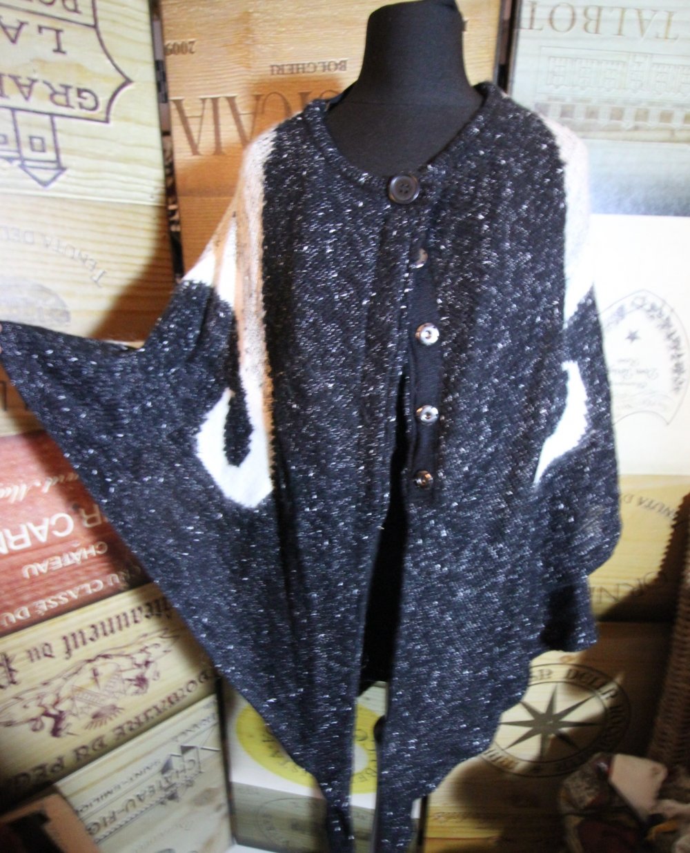 Object Strickjacke Jacke Longjacke Herbst Winter