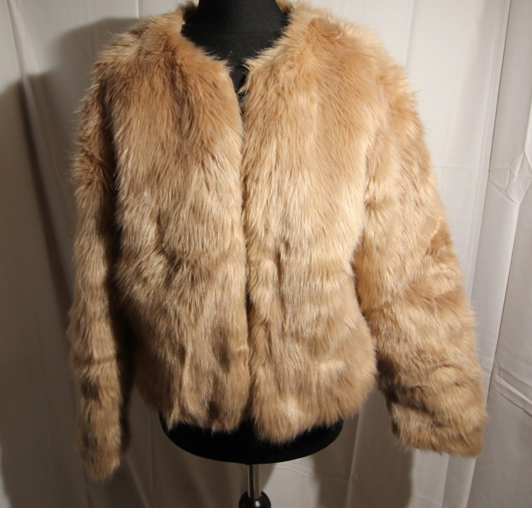 Carolina Belle Montreal Jacke Kunstfell Kunstpelz Teddy Fake Fur Herbst Winter