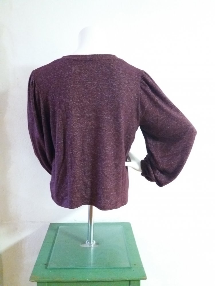 Pulli weinfarben La Femme