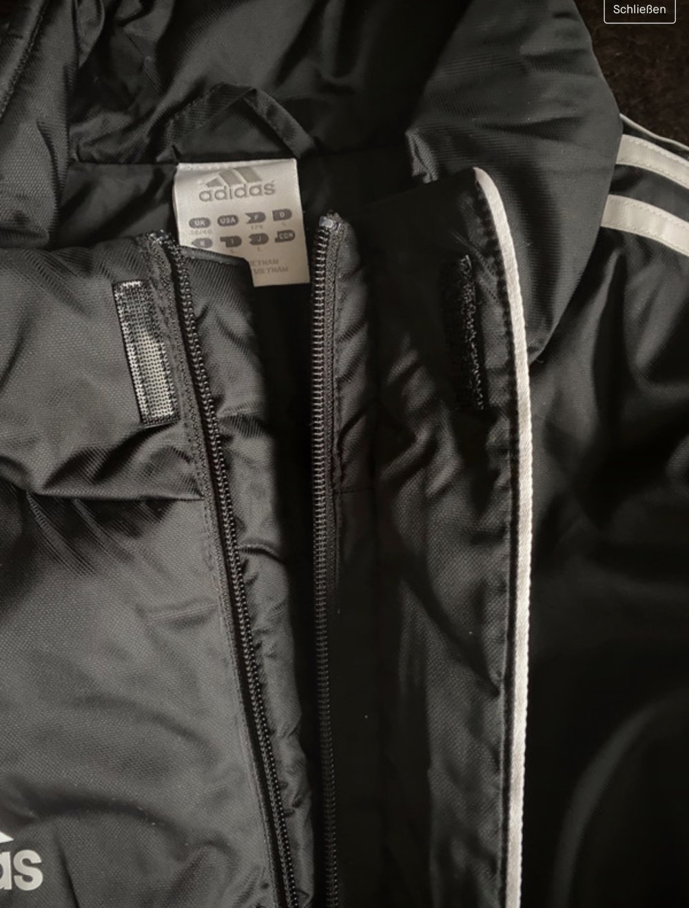 Herren Winterjacke von Adidas in Gr.M neu