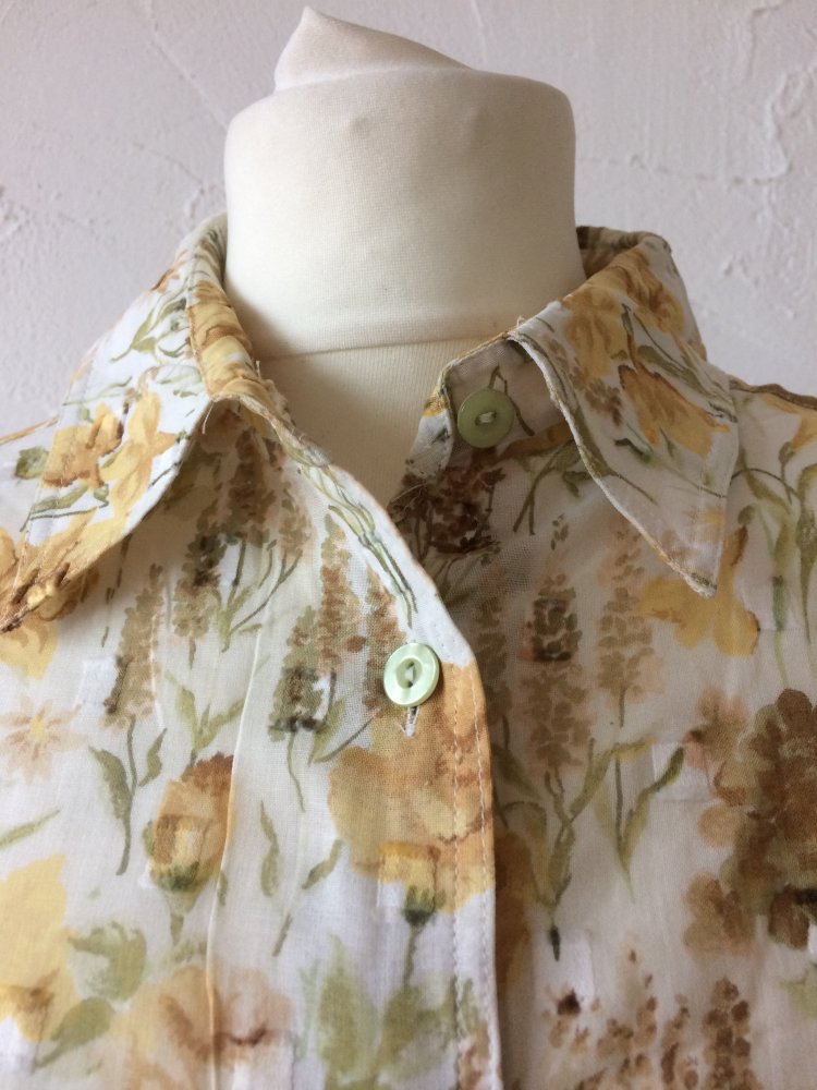 DELMOD DAMEN FLOWER BLUSE GR. 44