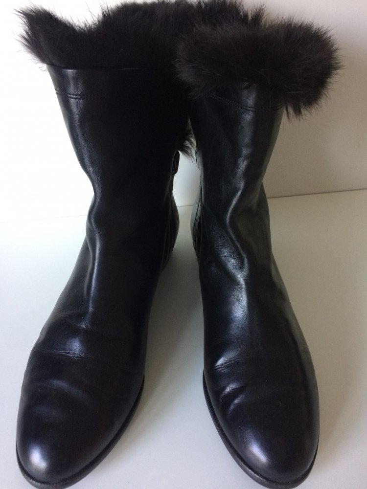 „BALLY“ DESIGN DAMEN LEDER STIEFELETTEN BOOTS GR. 39