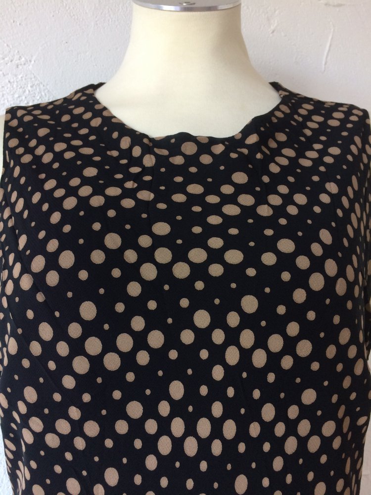 WALLIS DESIGN 100% VISCOSE KLEID GR. 16 (36/38)