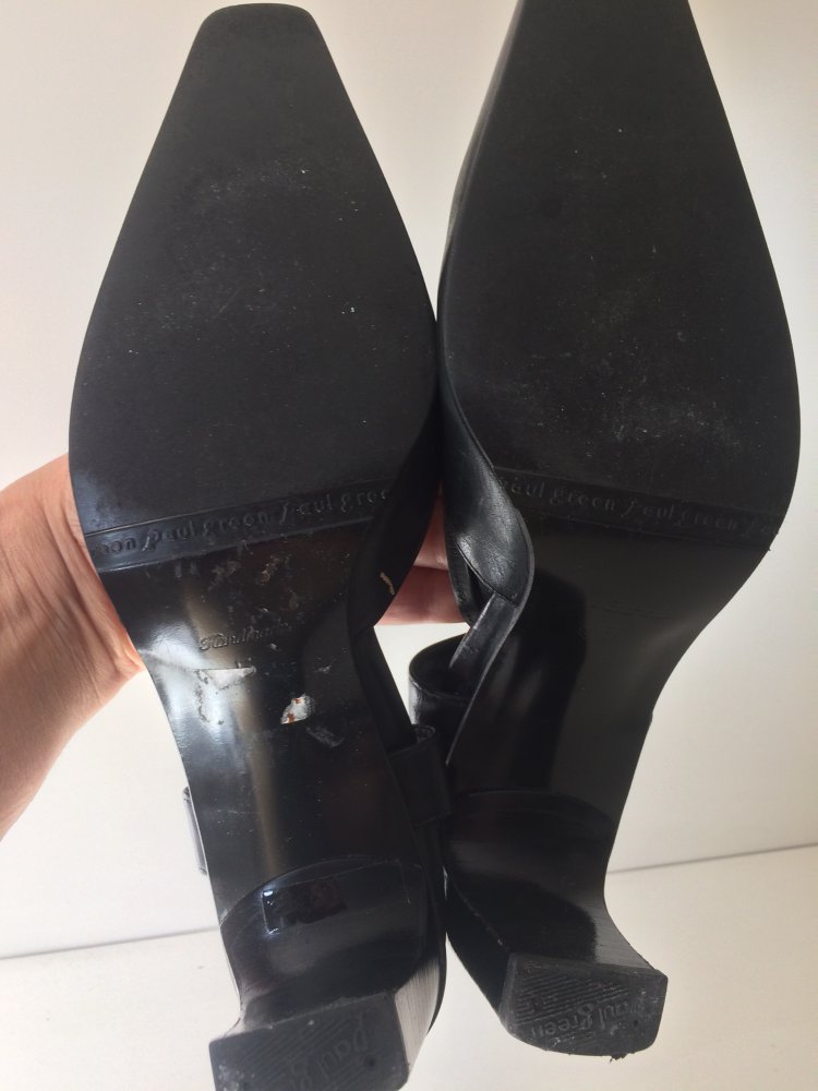 PAUL GREEN DAMEN LEDER SANDALEN GR. 5  ( 38)