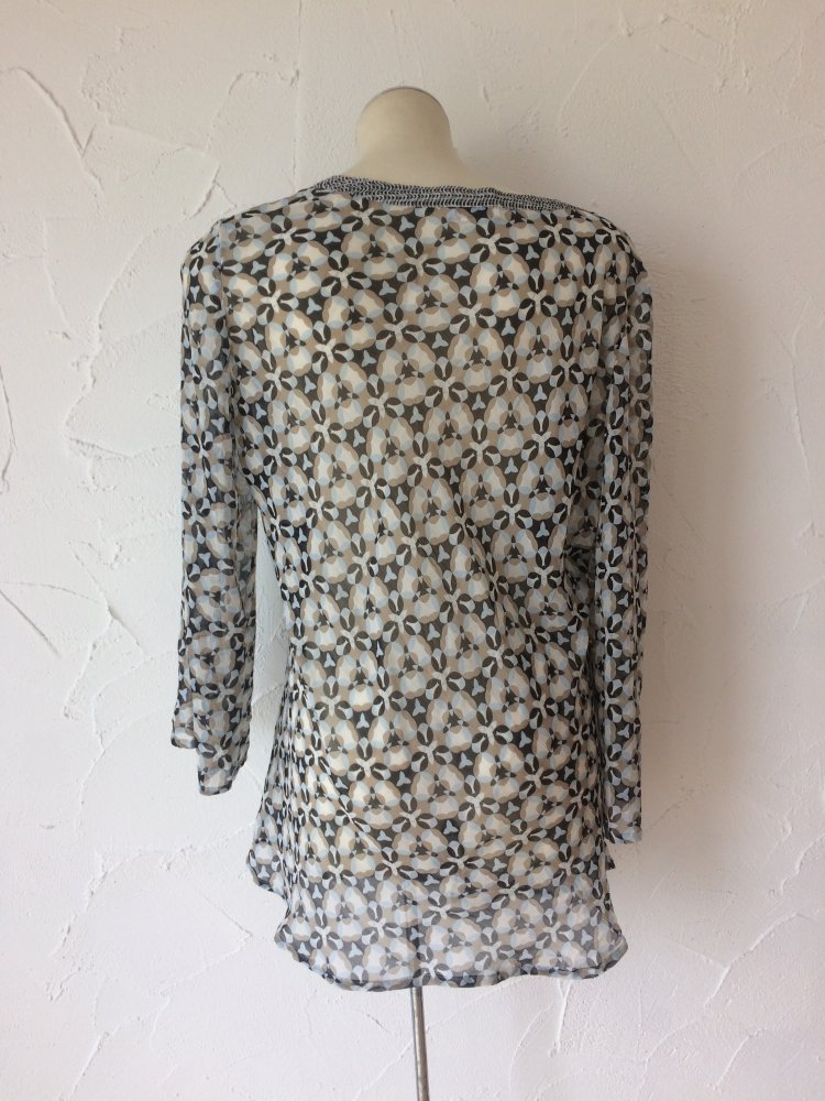 HIRSCH ELEGANTE BLUSE TUNIKA GR. M