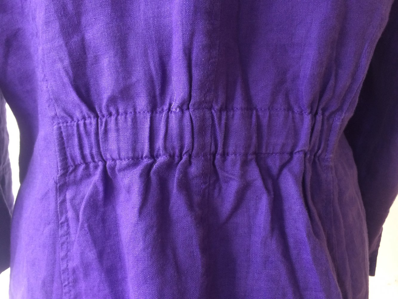 GERRY WEBER 100%LEINEN BLUSE TUNIKA GR. 40