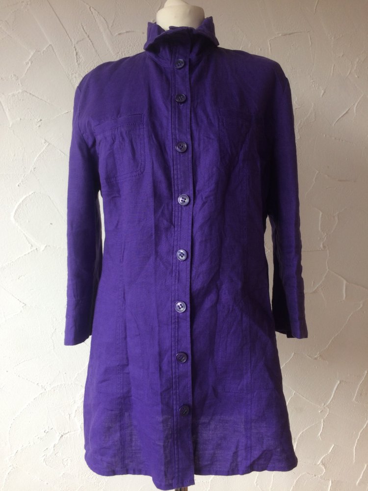 GERRY WEBER 100%LEINEN BLUSE TUNIKA GR. 40