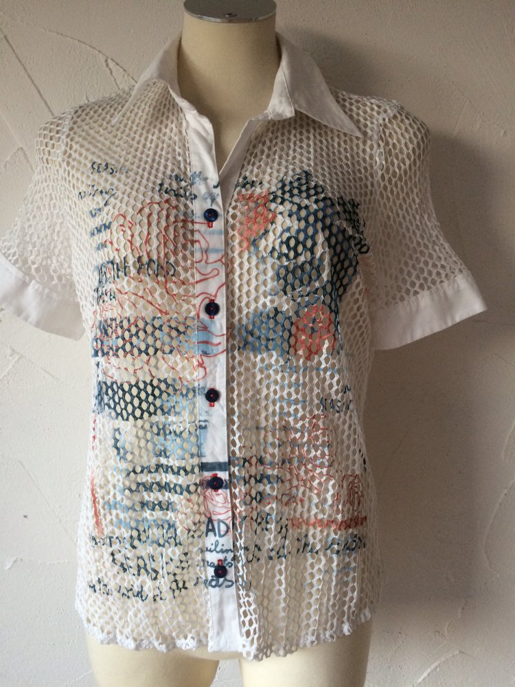 BONITA NETZ BLUSE GR. M