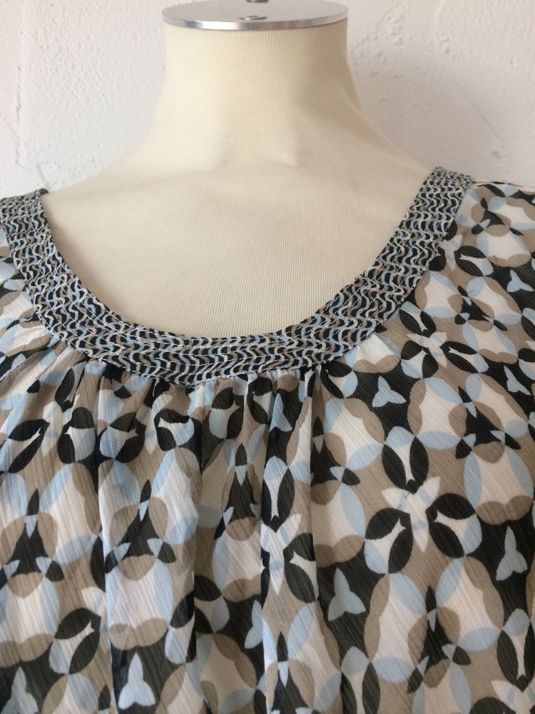 HIRSCH ELEGANTE BLUSE TUNIKA GR. M