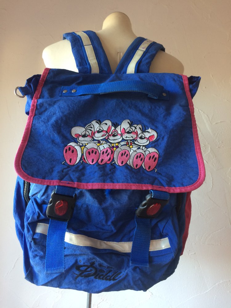„DIDDL“ VINTAGE RUCKSACK BAGPACK TASCHE 