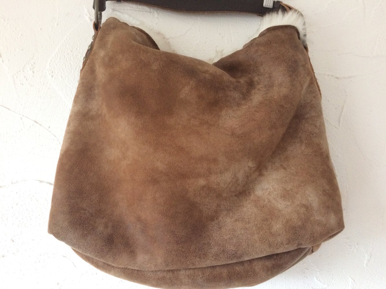 ESPRIT LAMMFELLOPTIK DAMEN TASCHE SHOPPER BAG 