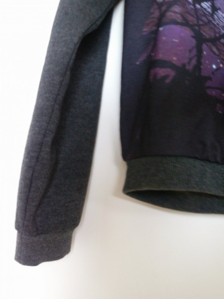 Yumi Pullover mit Eulenprint /Bloggerstyle