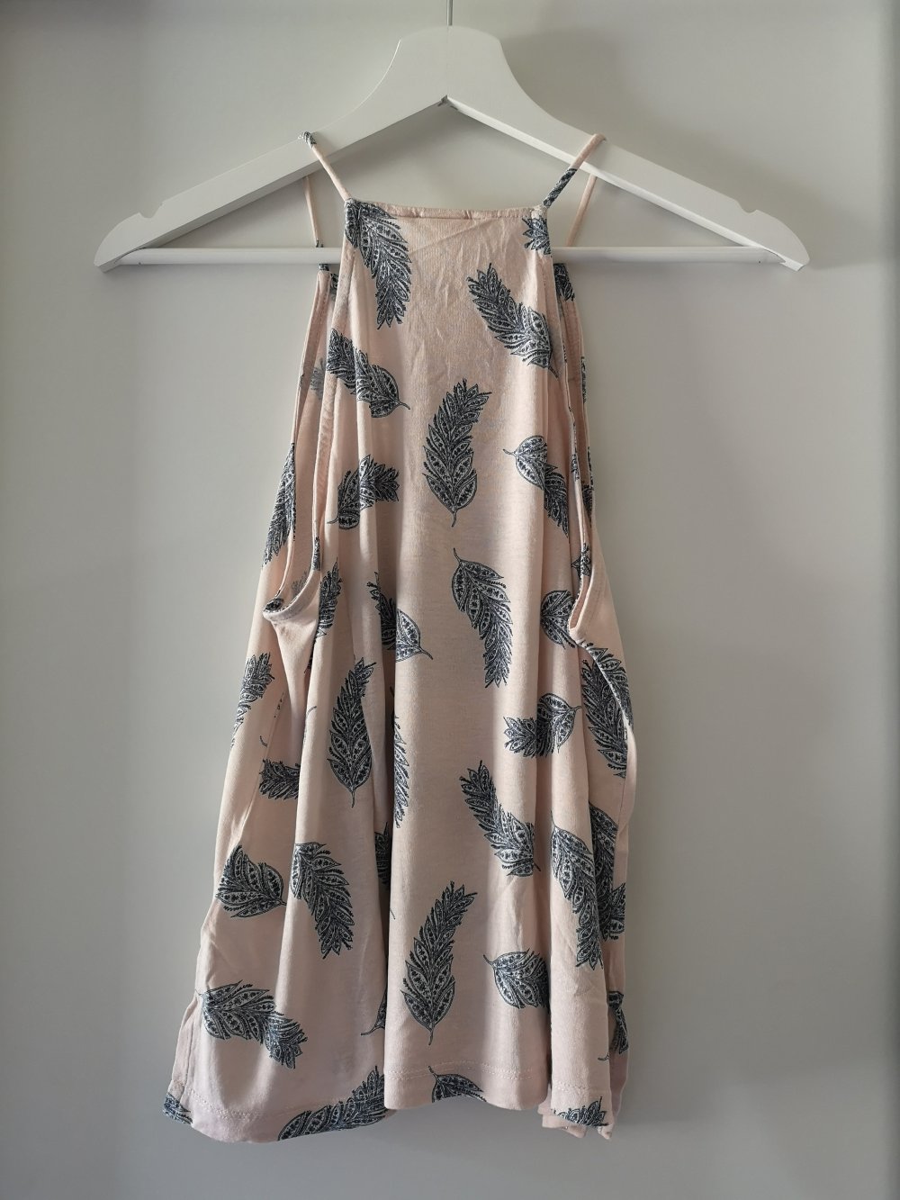 Top mit Federn neu