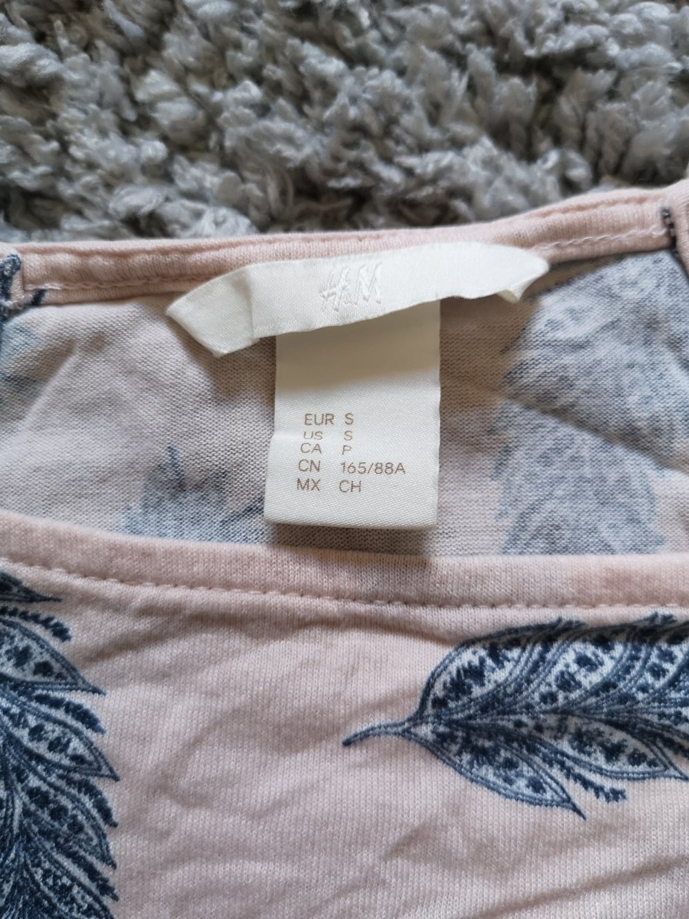Top mit Federn neu