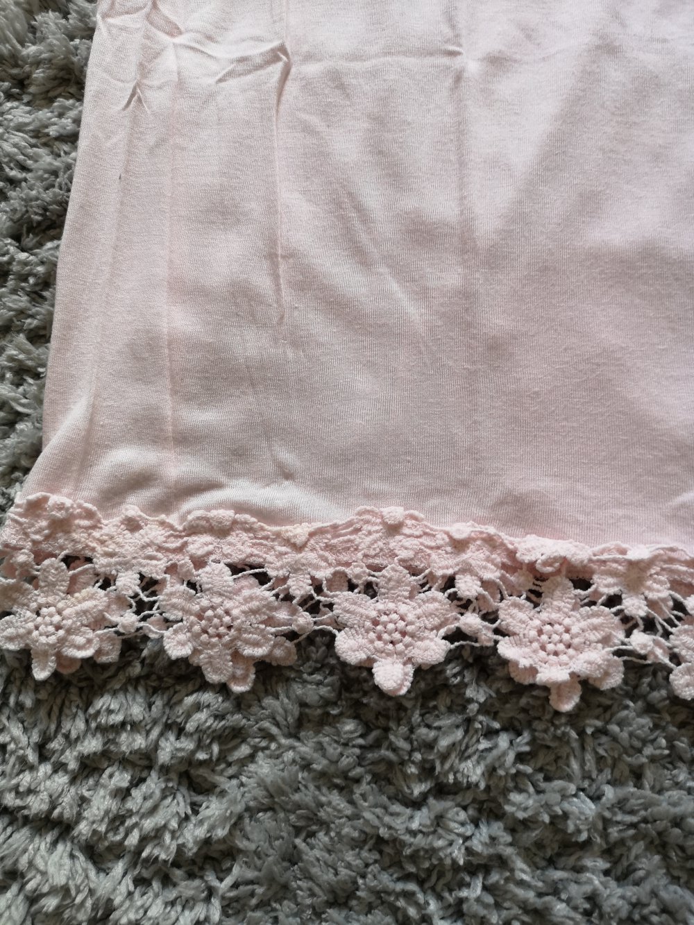 Top mit Spitze 