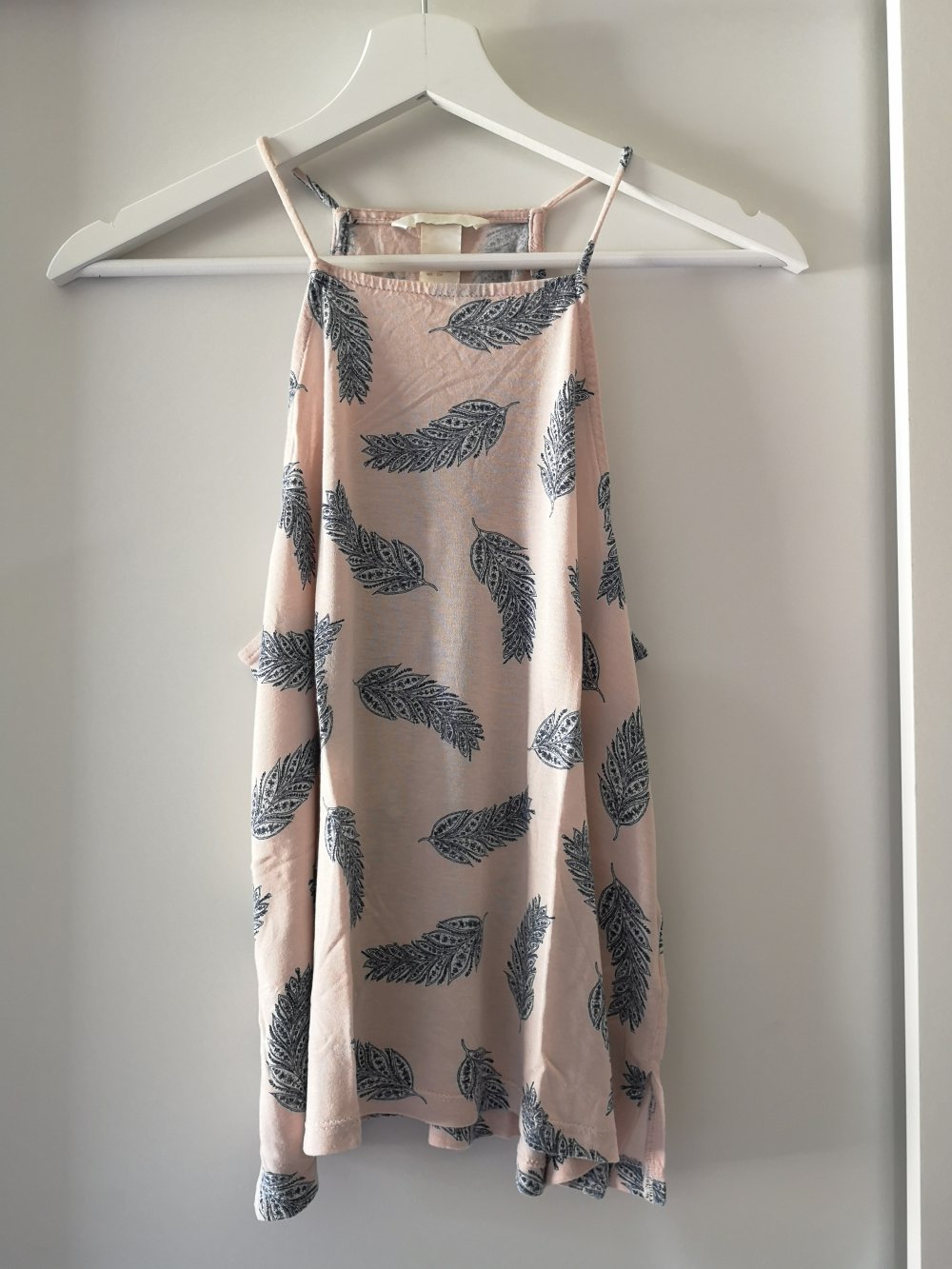 Top mit Federn neu