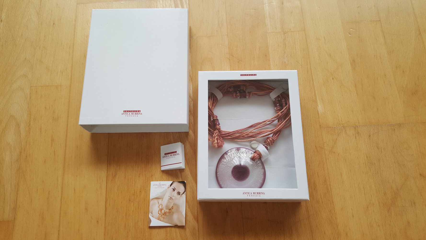 schöne Halskette Muranoglas