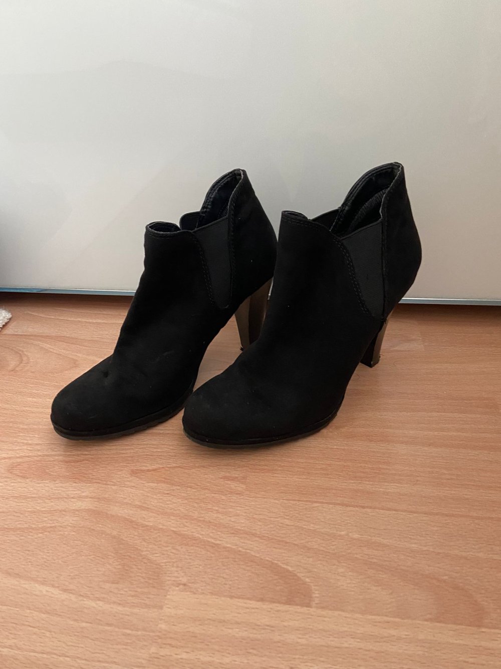 Stiefelette absatzstiefelette stiefel boots booties ankleboots blogger 