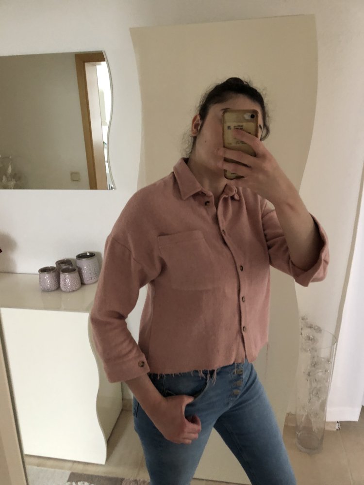 überhemd Oberhemd overshirt hemdjacke croppjacke cropphemd oversizedhemd blogger