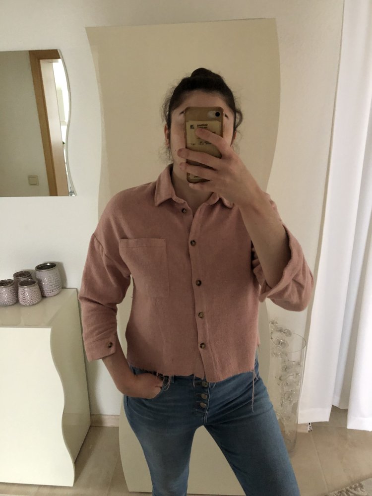überhemd Oberhemd overshirt hemdjacke croppjacke cropphemd oversizedhemd blogger