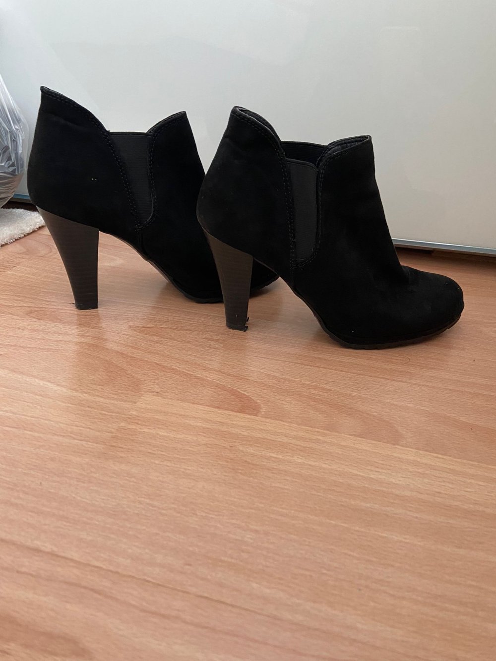 Stiefelette absatzstiefelette stiefel boots booties ankleboots blogger 