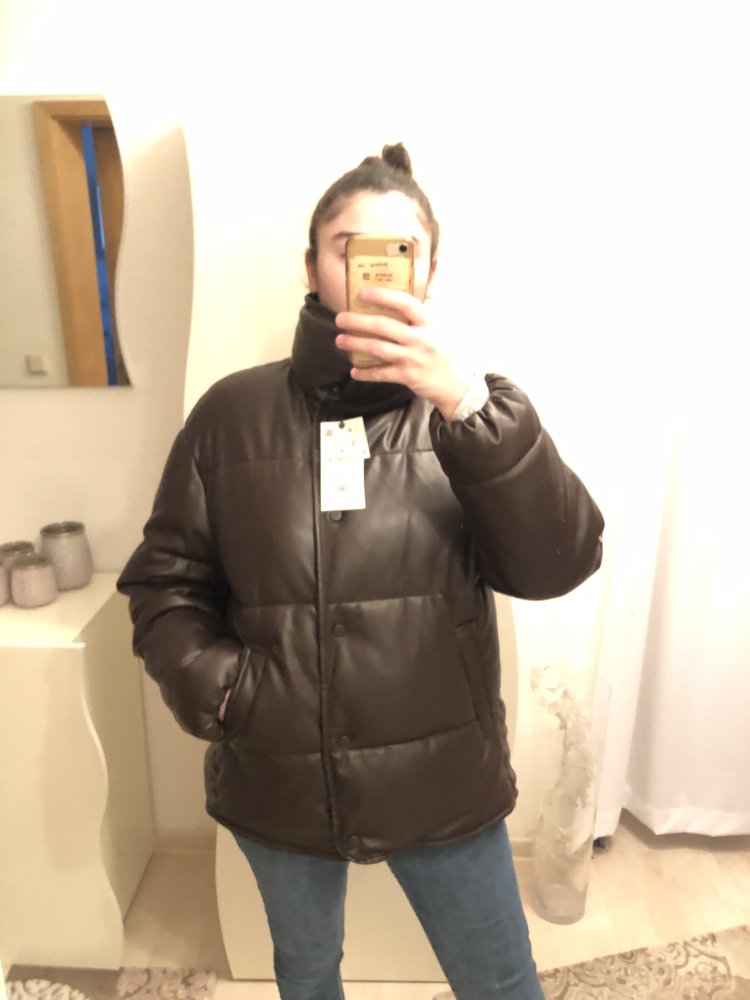 Steppjacke daunenjacke pufferjacke winterjacke Lederjacke blogger 