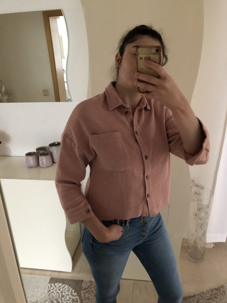 überhemd Oberhemd overshirt hemdjacke croppjacke cropphemd oversizedhemd blogger