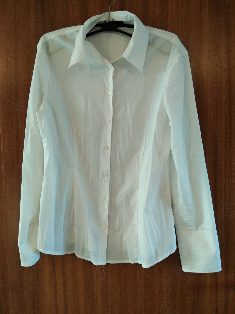 Weiße Bluse 40