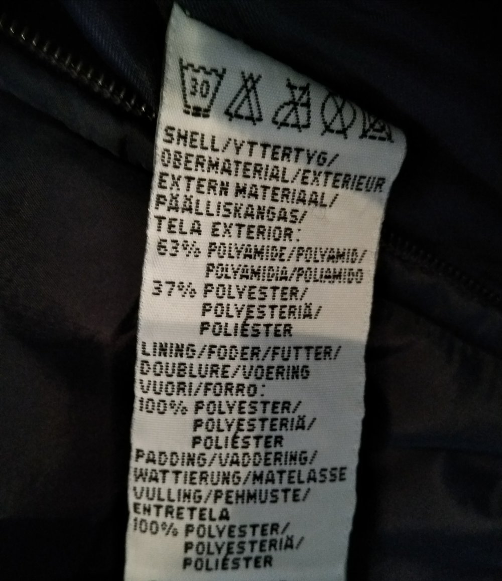 Lila Winterjacke M