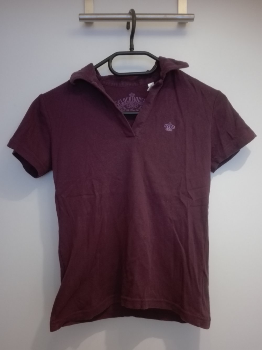 lila Poloshirt